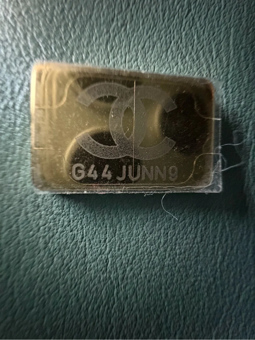 22C CHANEL Medium Classic Flap Light Green with Gold Hardware